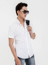 SƠ MI NGẮN TAY TRẮNG ASM1210